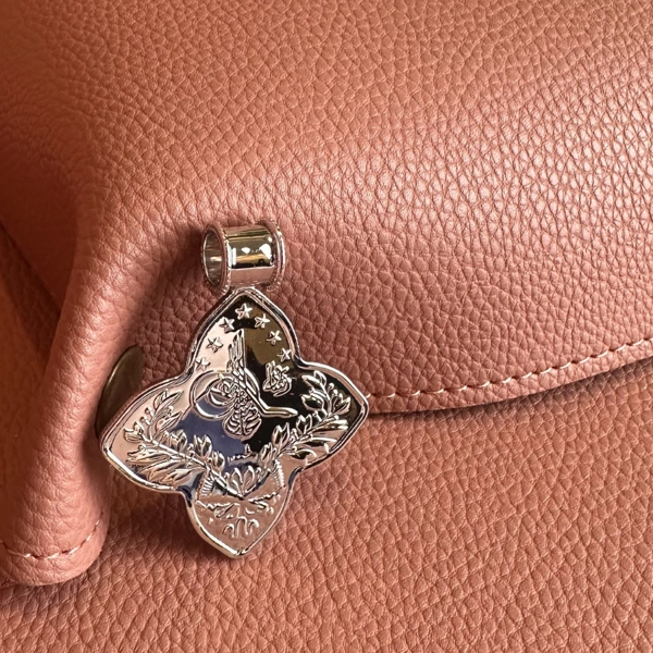 Silver Flower Pendant ( Size 3)